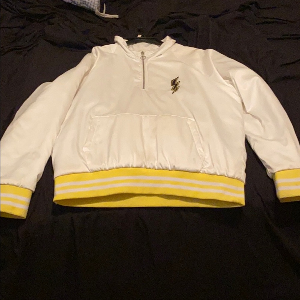 Jay walker brand letterman (smile face) jacket